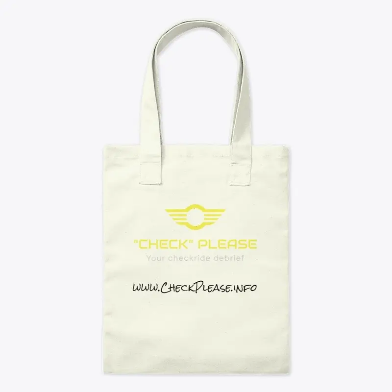 Check Please Tee White